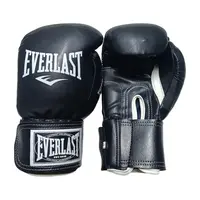 Боксерские перчатки EVERLAST 12 oz стрейч черные