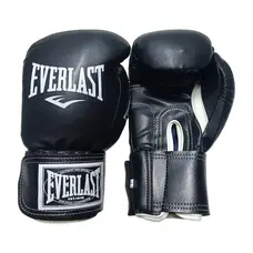 Боксерські рукавички EVERLAST 12 oz стрейч чорні