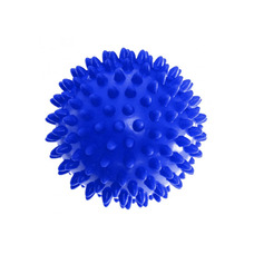 Масажний м'ячик EasyFit PVC 7,5 см жорсткий синій