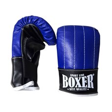 Рукавички Тренувальні BOXER NEW L шкіра сині