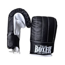 Рукавички Тренувальні BOXER NEW L шкіра чорні