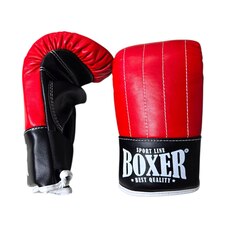 Рукавички Тренувальні BOXER NEW L шкіра червоні