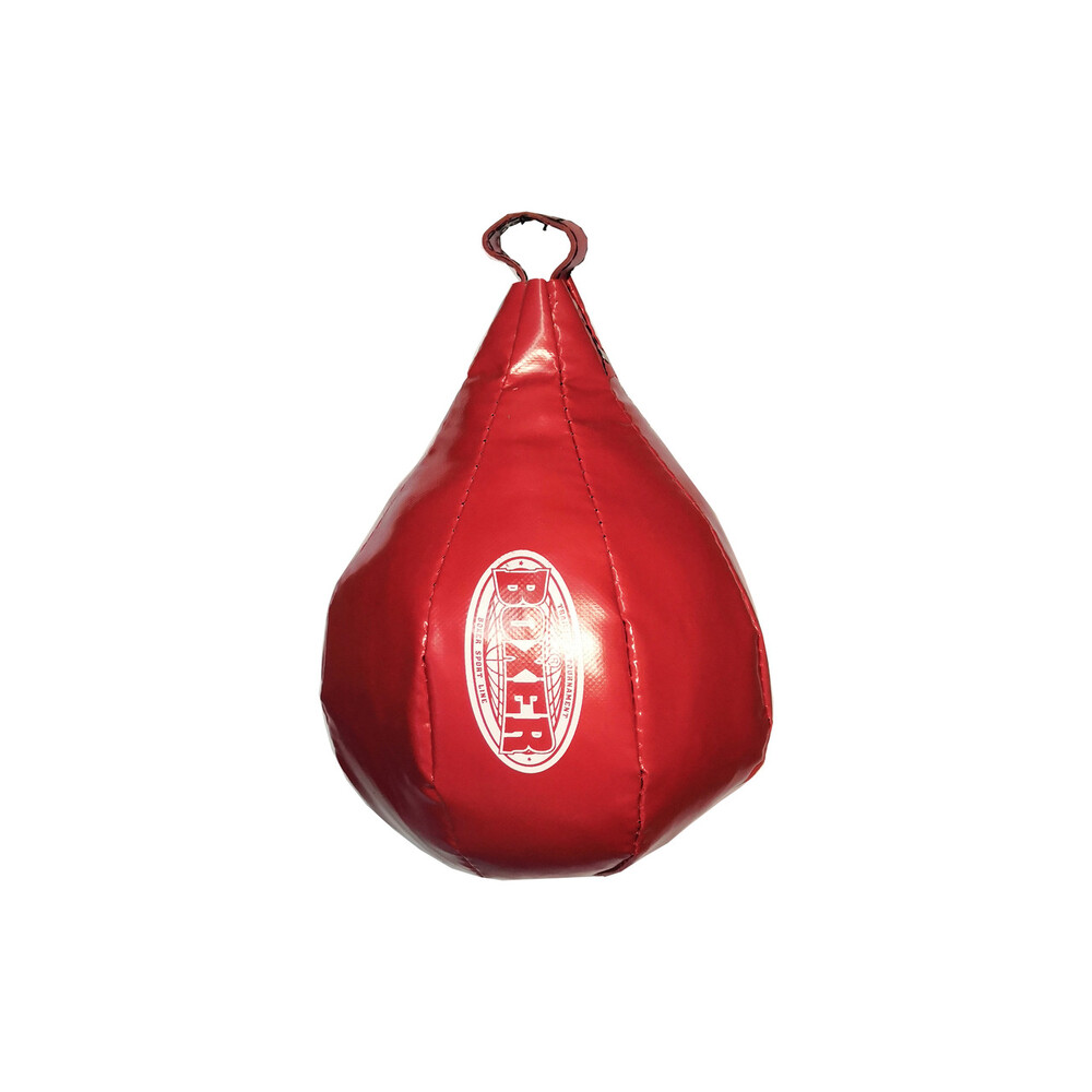 Груша набивна BOXER Крапля мала ПВХ червона