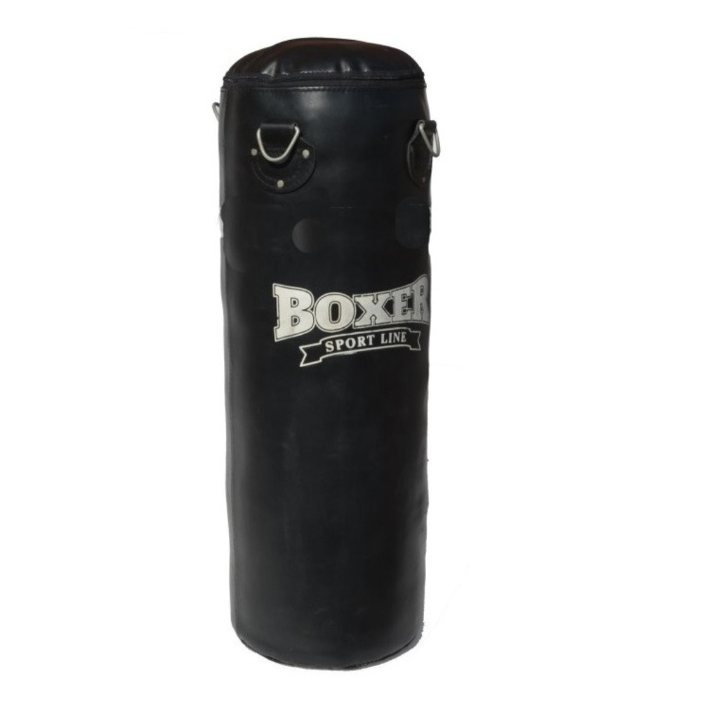 Груша боксерська BOXER Класик 0,8 м шкіра чорна