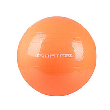 М'яч для фітнесу PROFIT BALL 65 см помаранчевий
