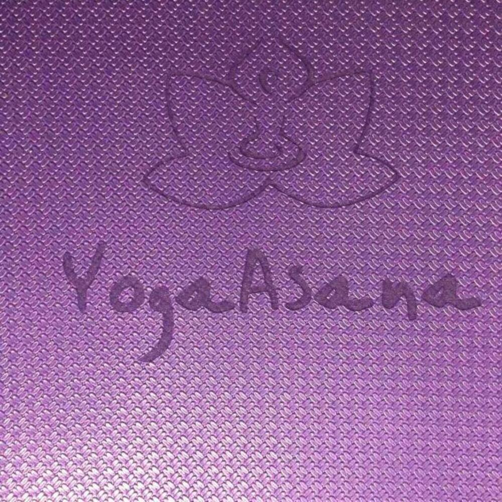 Килимок для йоги YOGA ASANA 1800х600х4 фіолетовий