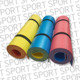 Коврик для фитнеса SPORT 1800х600х8 желто-красный