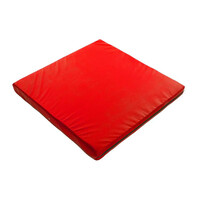 Мат гімнастичний 100x100x10 см червоний