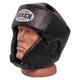 Шлем каратэ BOXER L кожа синий