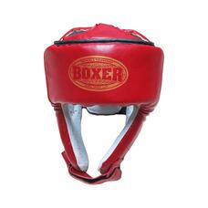 Шолом карате BOXER Еліт L шкірвініл червоний