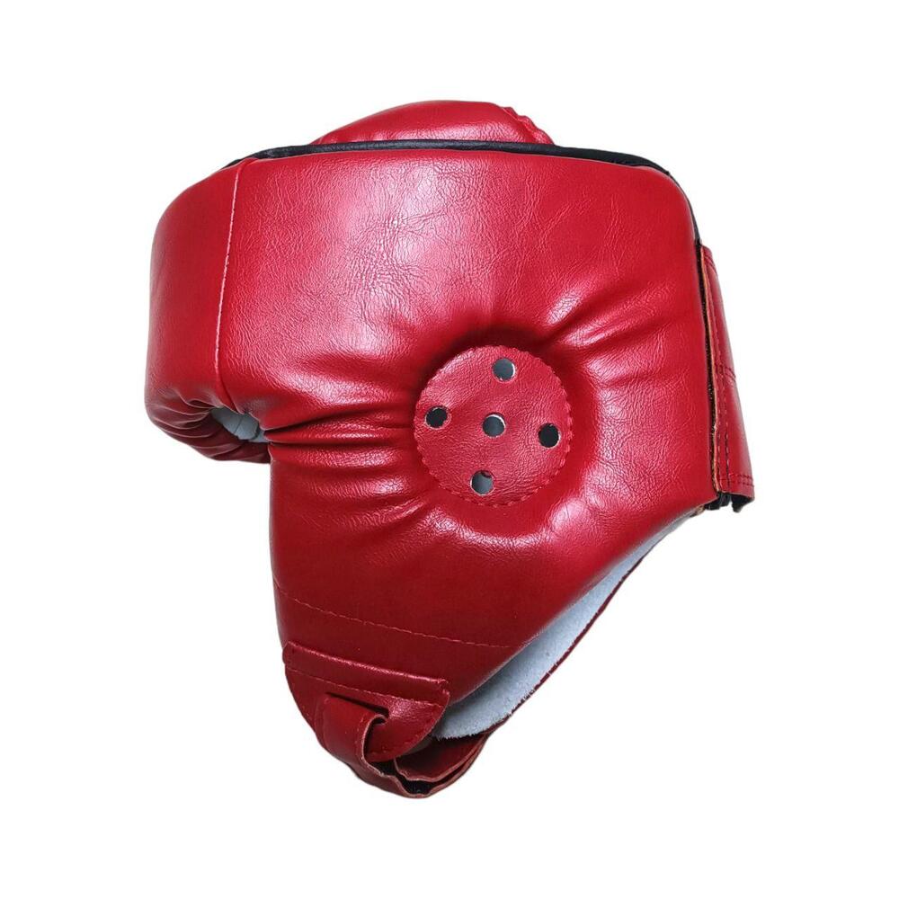 Шолом карате BOXER Еліт L шкірвініл червоний