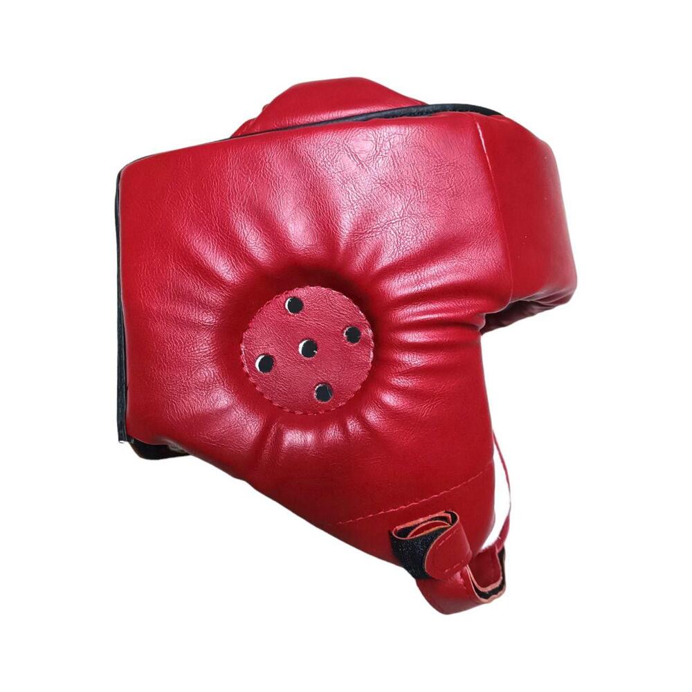 Шолом карате BOXER Еліт L шкірвініл червоний