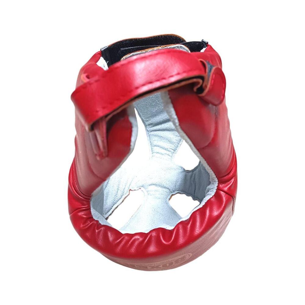 Шолом карате BOXER Еліт L шкірвініл червоний