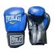 Боксерські рукавички EVERLAST 10 oz шкіра синьо-чорні