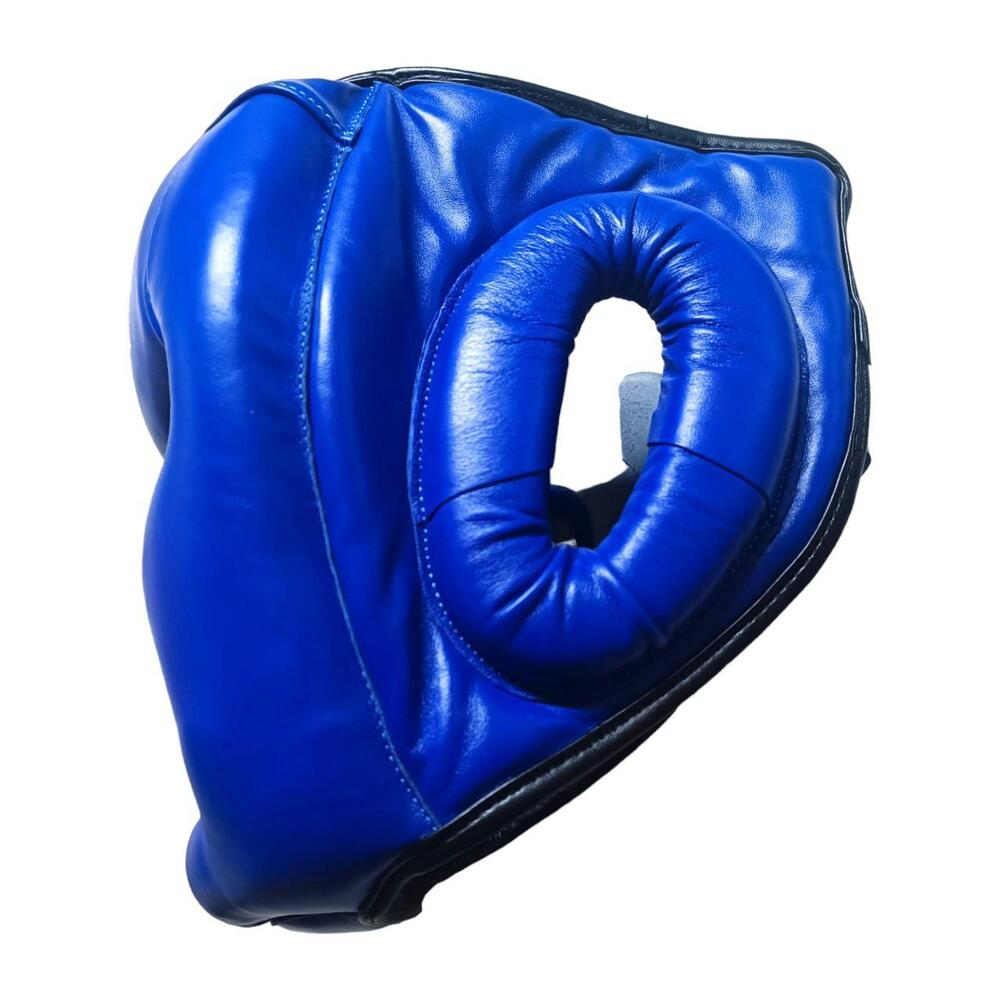 Шолом-маска тренувальна карате EVERLAST L шкіра синій