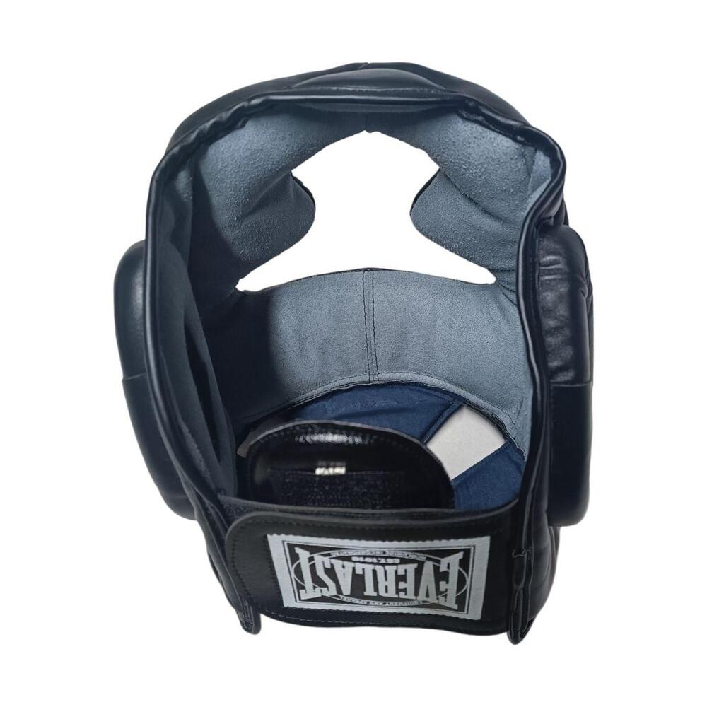 Шолом-маска тренувальна карате EVERLAST L шкіра чорний