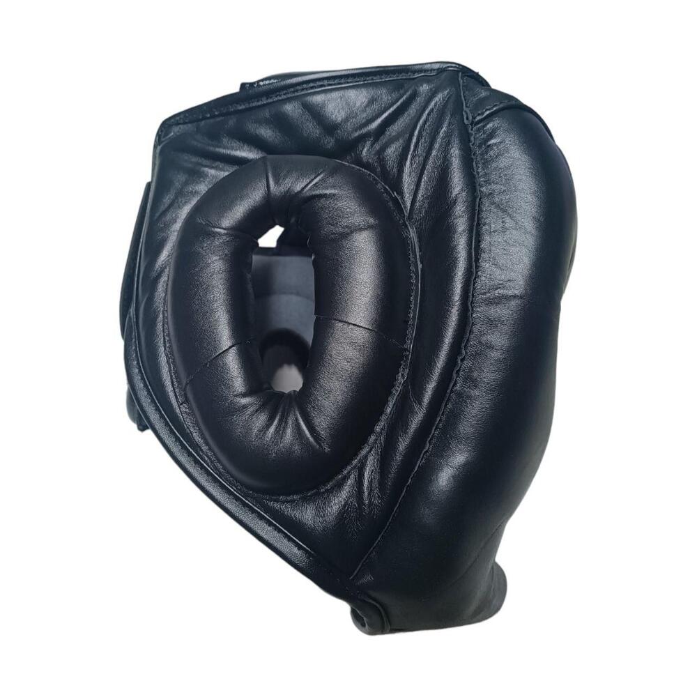 Шолом-маска тренувальна карате EVERLAST S шкіра чорний