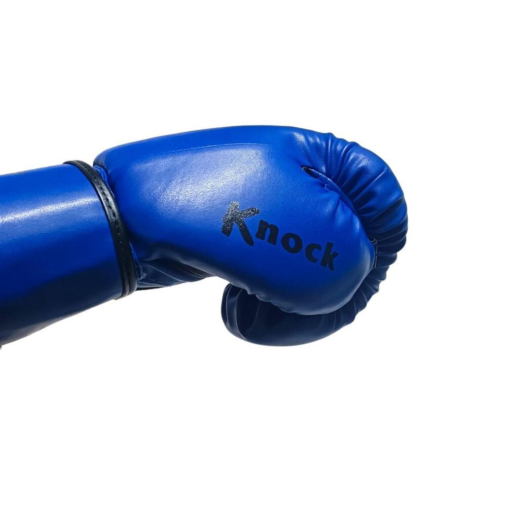Боксерські рукавички LEV SPORT ТОП 10 oz стрейч сині