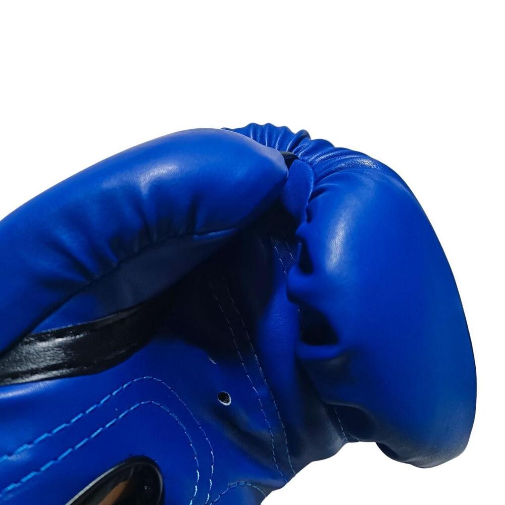 Боксерські рукавички LEV SPORT ТОП 10 oz стрейч сині