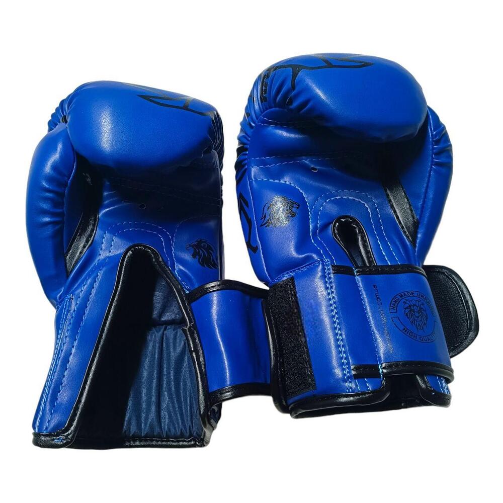 Боксерські рукавички LEV SPORT ТОП 10 oz стрейч сині