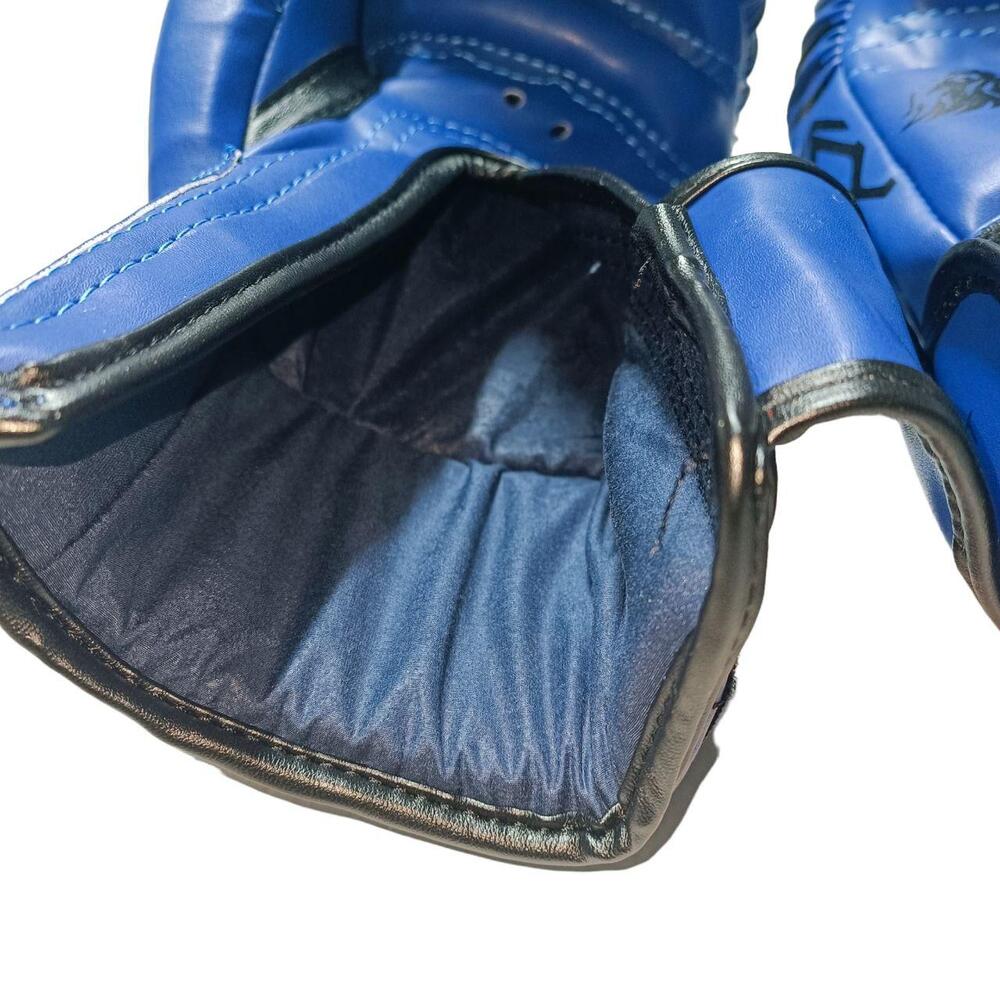 Боксерські рукавички LEV SPORT ТОП 10 oz стрейч сині