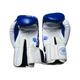 Боксерські рукавички LEV SPORT ТОП 10 oz шкіра синьо-білі
