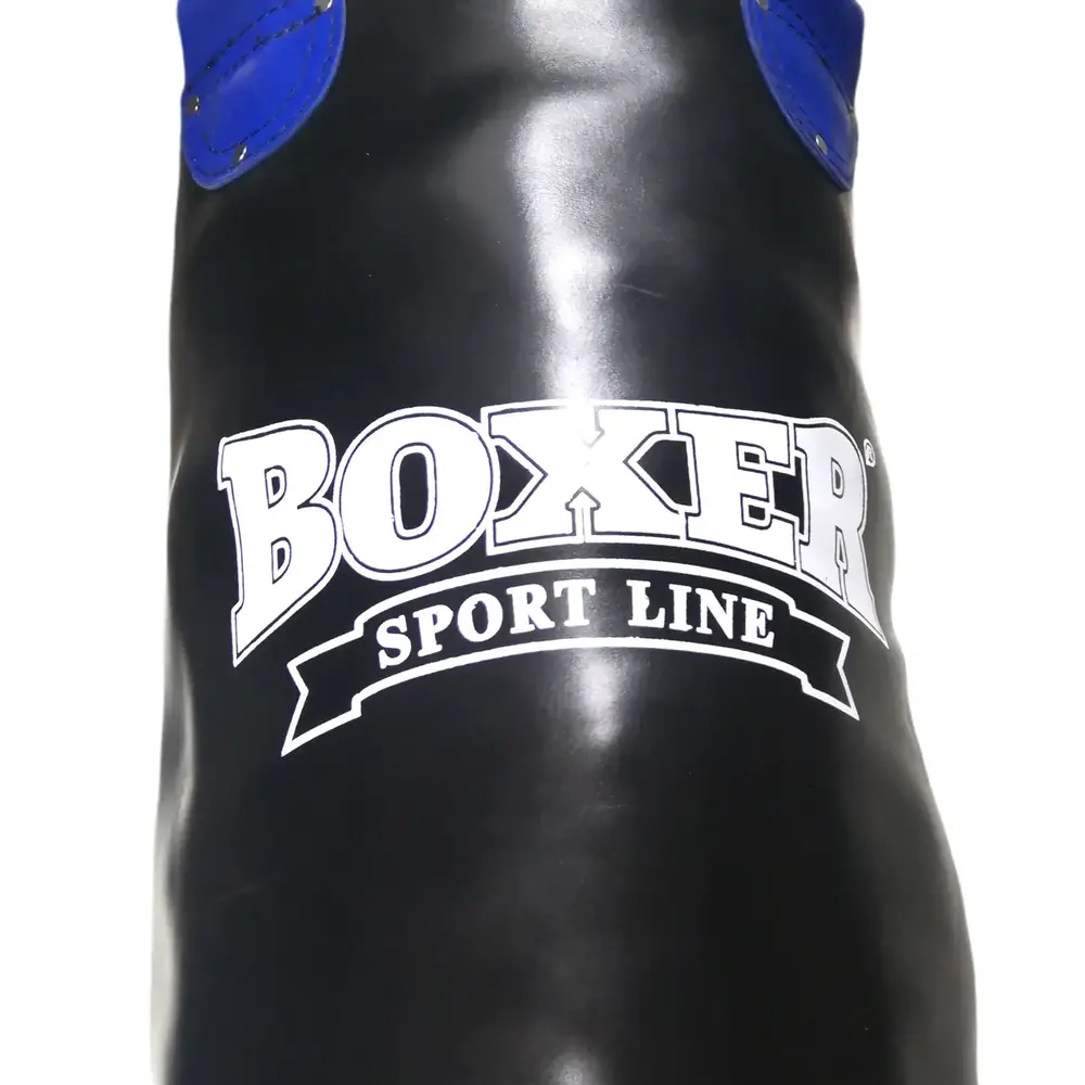 Груша боксерська BOXER Класик 1,8 м шкіра чорна