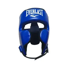 Шолом EVERLAST Кик-бокс S шкірзам синій