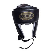 Шолом карате BOXER Еліт M шкіра чорний