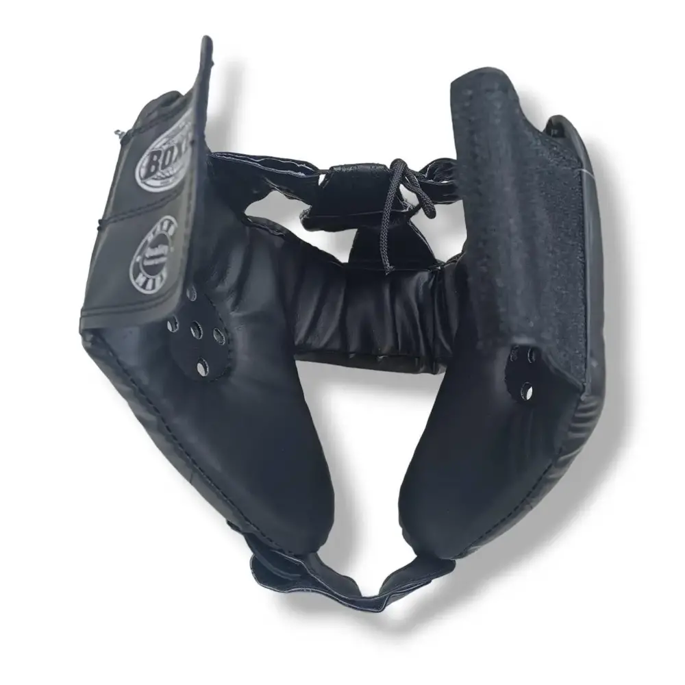 Шолом боксерський BOXER Еліт L шкірвініл чорний