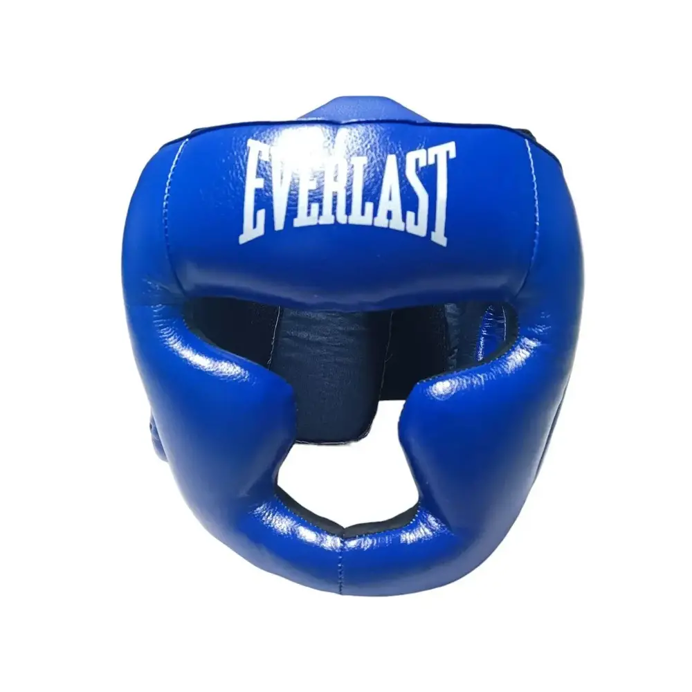 Шолом-маска тренувальна карате EVERLAST Профи S стрейч синій