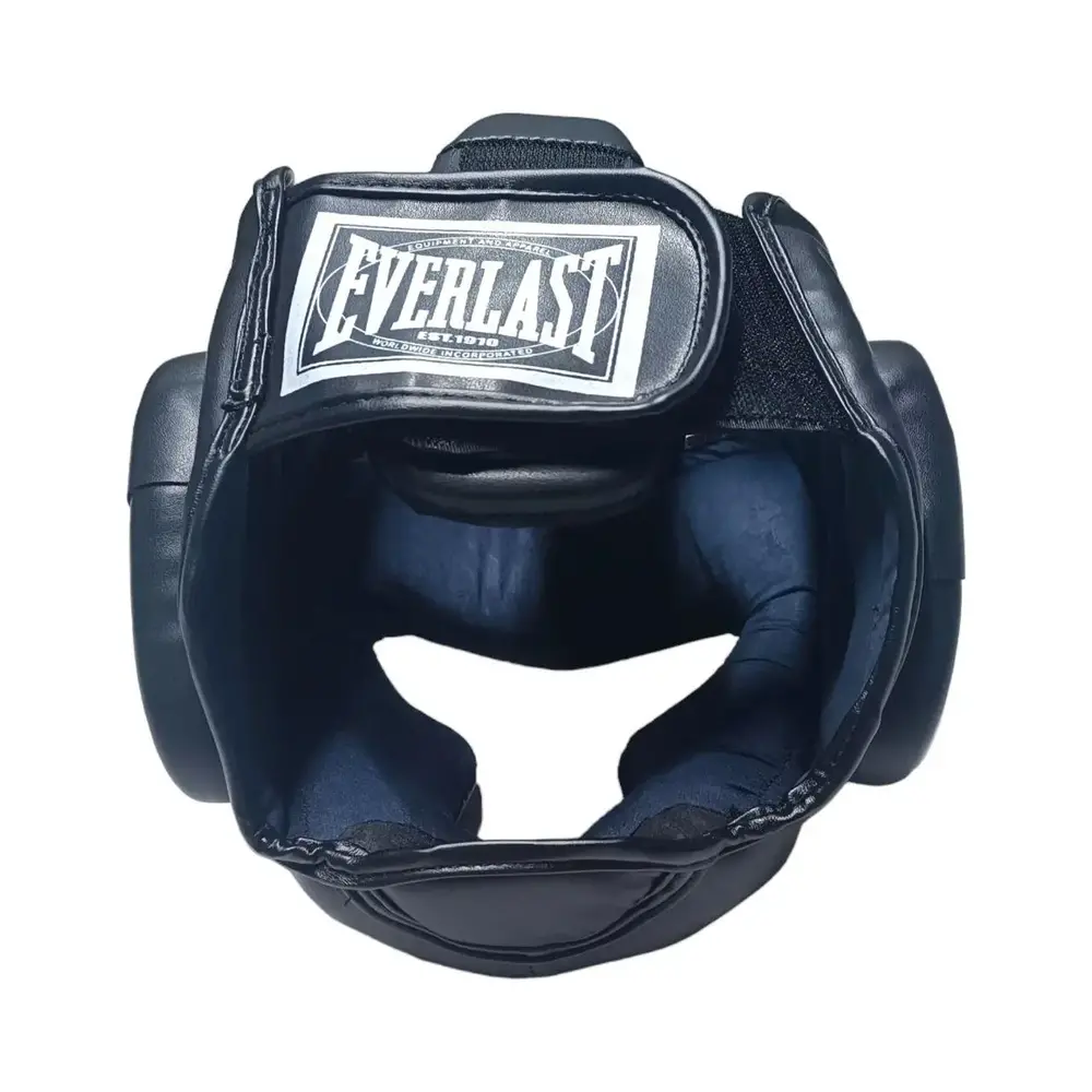 Шолом-маска тренувальна карате EVERLAST Профи M стрейч чорний