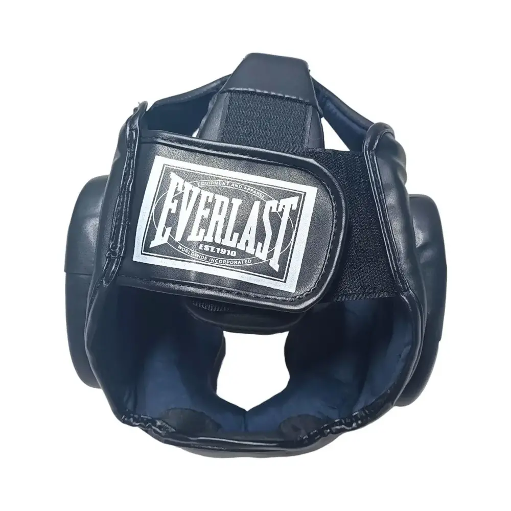 Шолом-маска тренувальна карате EVERLAST Профи M стрейч чорний