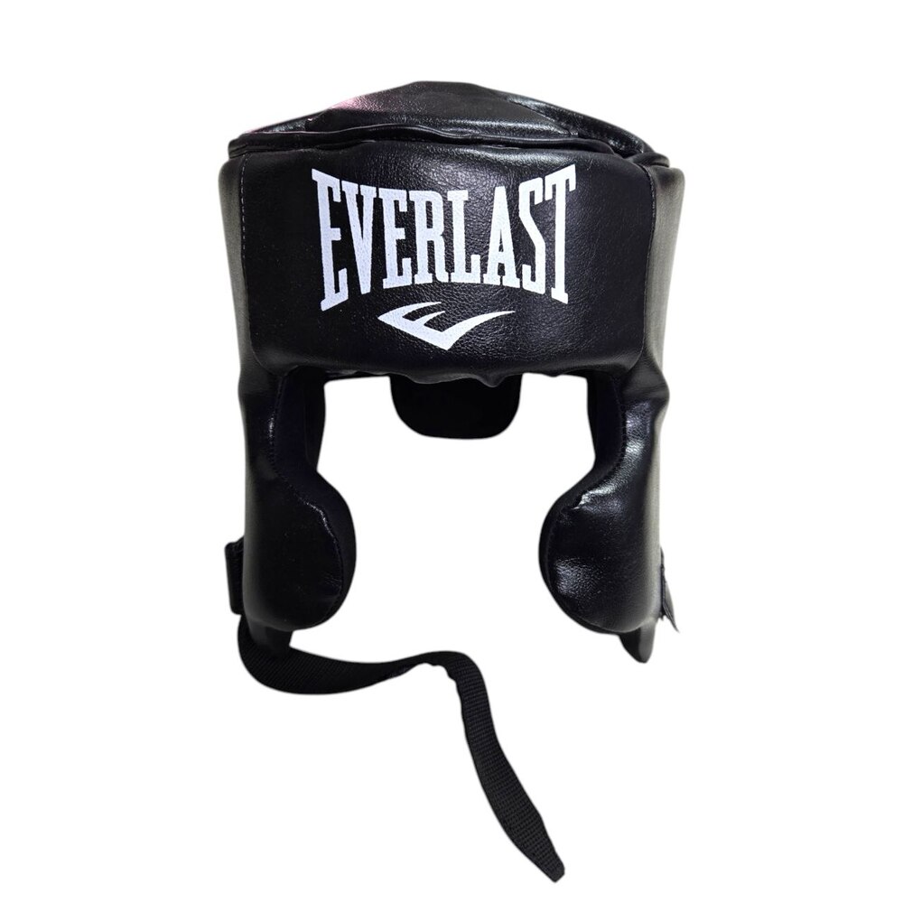 Шолом EVERLAST Кик-бокс L шкірзам чорний