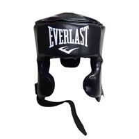 Шолом EVERLAST Кик-бокс L шкірзам чорний