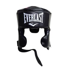 Шолом EVERLAST Кик-бокс L шкірзам чорний