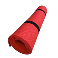 Килимок для фітнесу 1500х600х5 тиснений червоний