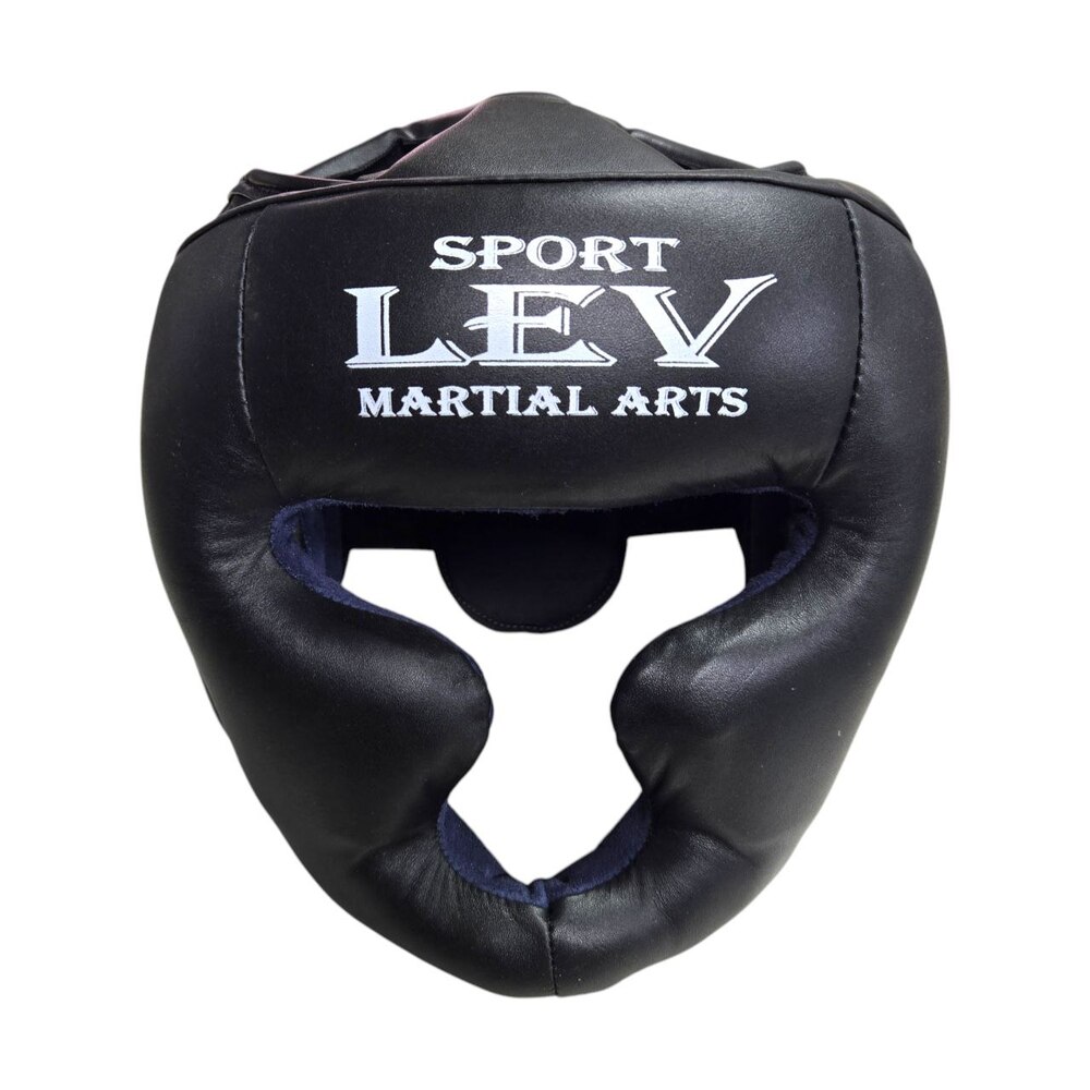 Шлем-маска LEV SPORT M кожа черный