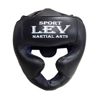 Шолом-маска LEV SPORT M шкіра чорний