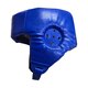 Шлем тренировочный с открытой макушкой BOXER NEW L кожвинил синий
