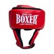 Шолом карате з посиленою маківкою BOXER NEW M вінілшкіряний червоний