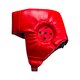 Шлем тренировочный с открытой макушкой BOXER NEW М кожвинил красный