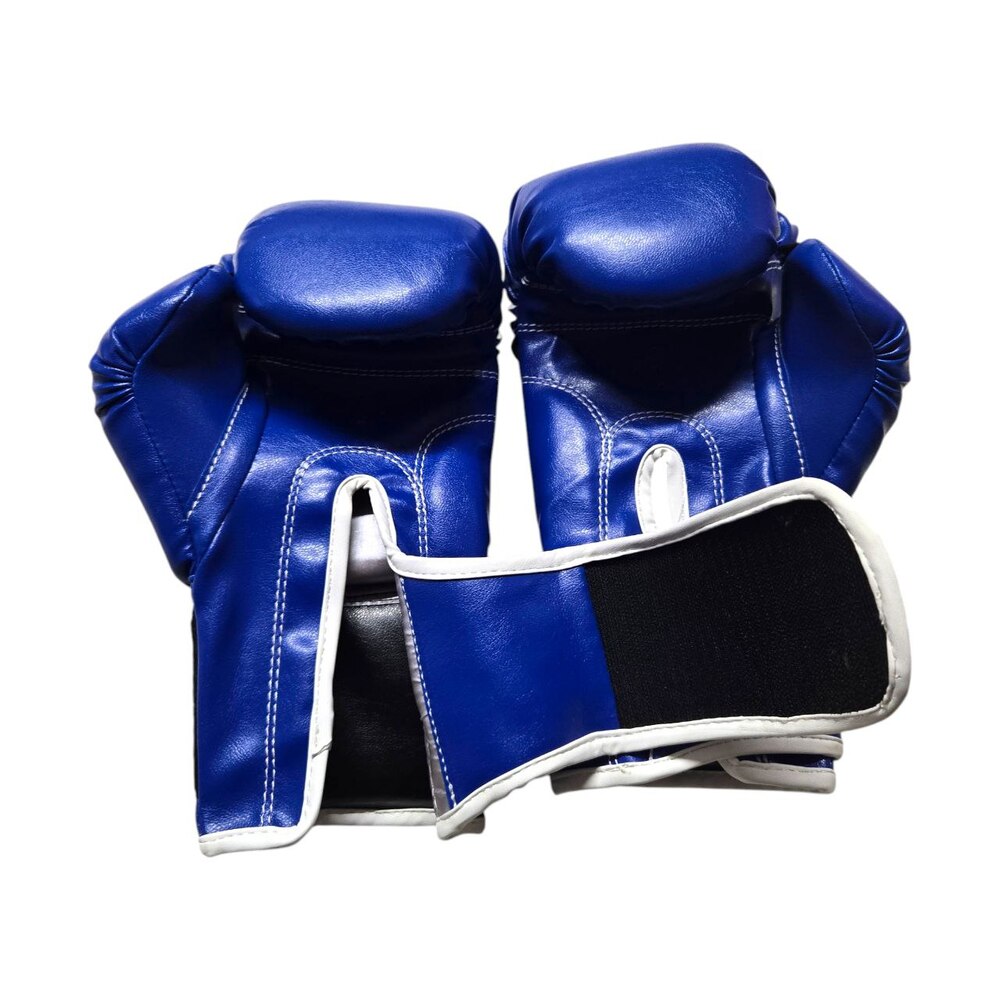 Боксерські рукавички BOXER NEW 10 оz вінілшкіряні сині