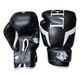 Боксерські рукавички LEV SPORT 10 oz шкірзам, манжета 5 см чорні