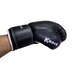 Боксерські рукавички LEV SPORT ТОП 10 oz шкіра чорні