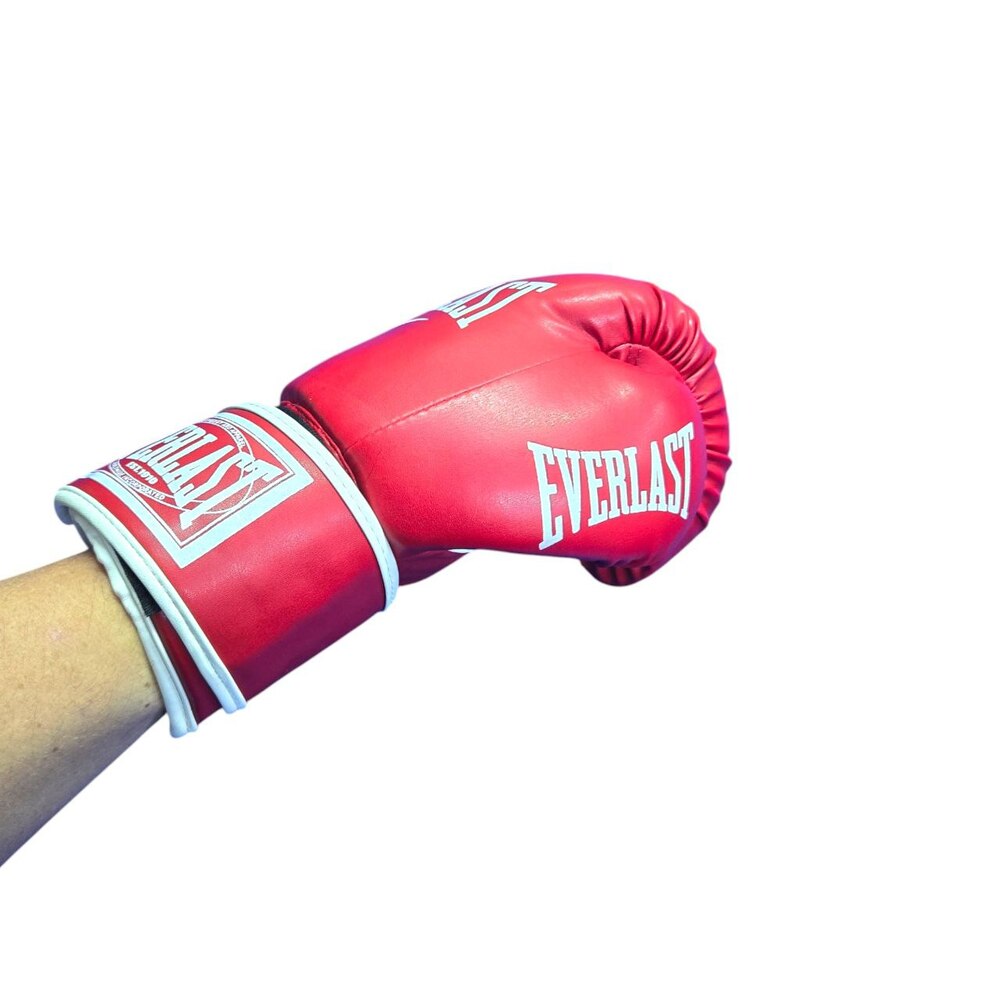Боксерські рукавички EVERLAST 10 oz стрейч червоні
