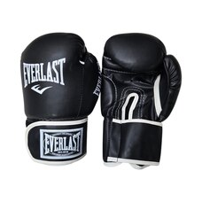 Боксерські рукавички EVERLAST 10 oz стрейч чорні