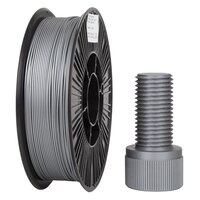 Філамент DSF PLA 1.75 мм, 0.75 кг, 250 м, Срібний