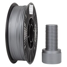 Філамент DSF PLA 1.75 мм, 0.75 кг, 250 м, Срібний