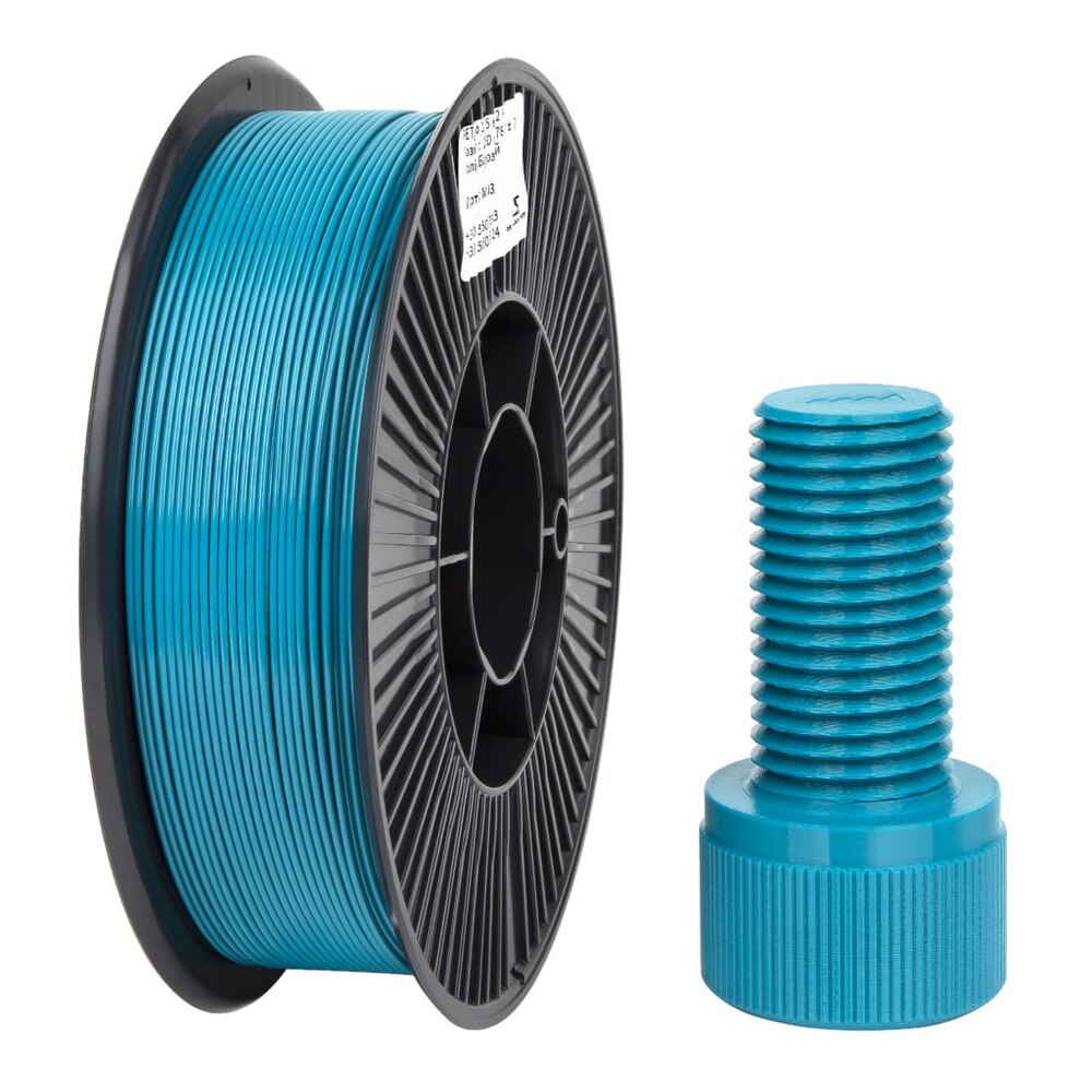 Філамент DSF PETG 1.75 мм, 0.78 кг, 250 м, Бірюзовий